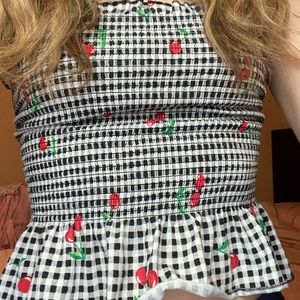 Cherry Tube Top
